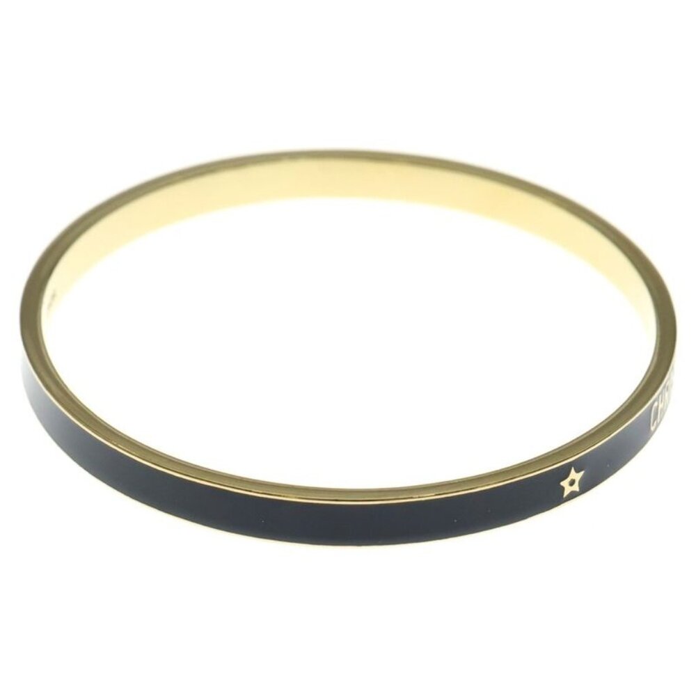 Dior Code Bangle Bracelet Black Gold - image 3